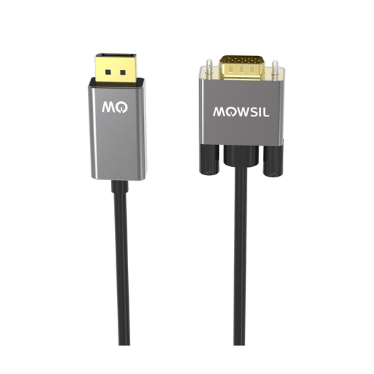 كابل مووسيل من DP إلى VGA بطول 2 متر