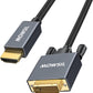 Mowsil HDMI to DVI-D Cable