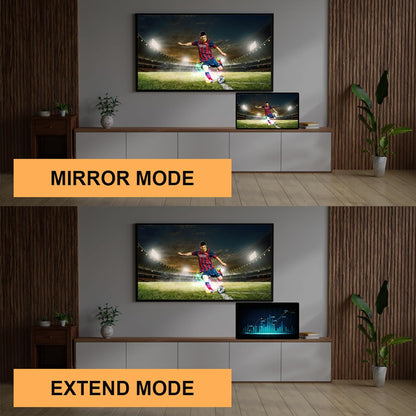 محول Mowsil Mini DP إلى VGA+HDMI