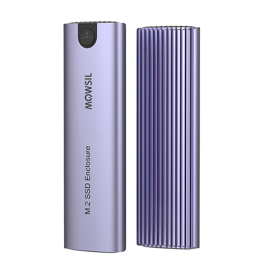 علبة Mowsil M.2 SSD من النوع C+USB