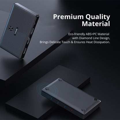 موزع HDMI من موسيل بمنفذين بدقة 4K@60Hz 2.0