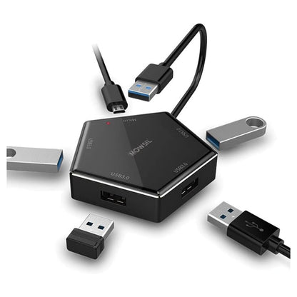 موزع USB 3.0 رباعي المنافذ من مووسيل