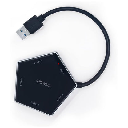 موزع USB 3.0 رباعي المنافذ من مووسيل
