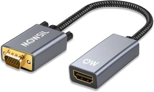 محول موسيل VGA إلى HDMI بدقة 4K@60Hz