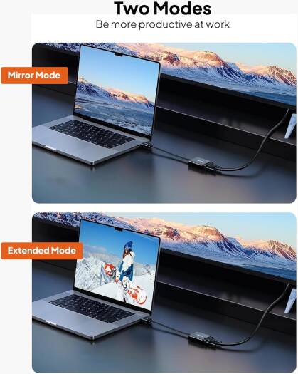محول موسيل VGA إلى HDMI بدقة 4K@60Hz
