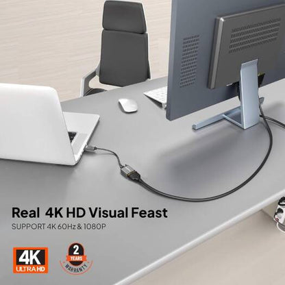محول موسيل VGA إلى HDMI بدقة 4K@60Hz