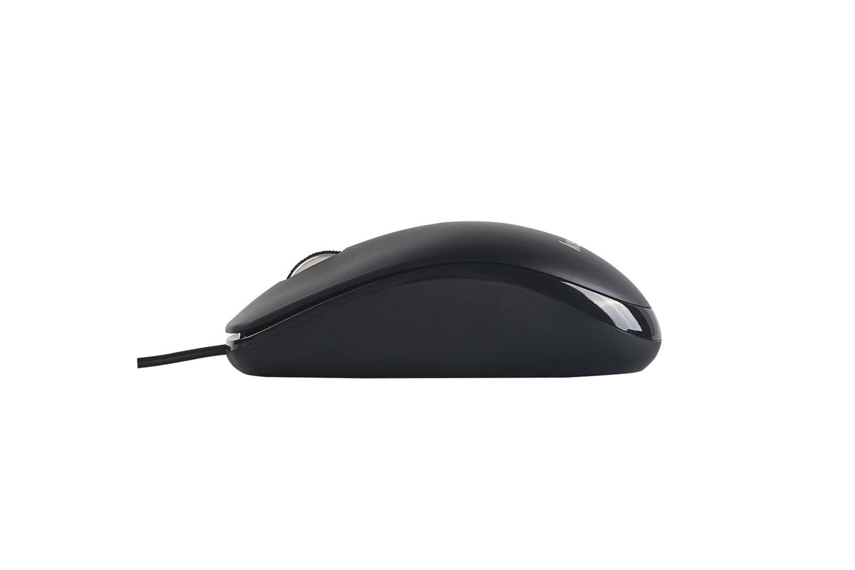 MOWSIL Wired USB Mouse Black