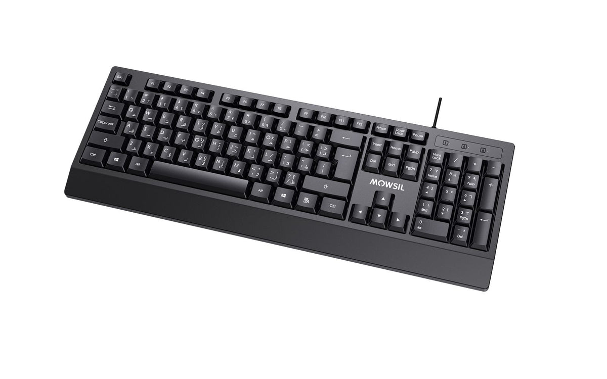 MOWSIL MR140 Wired Keyboard