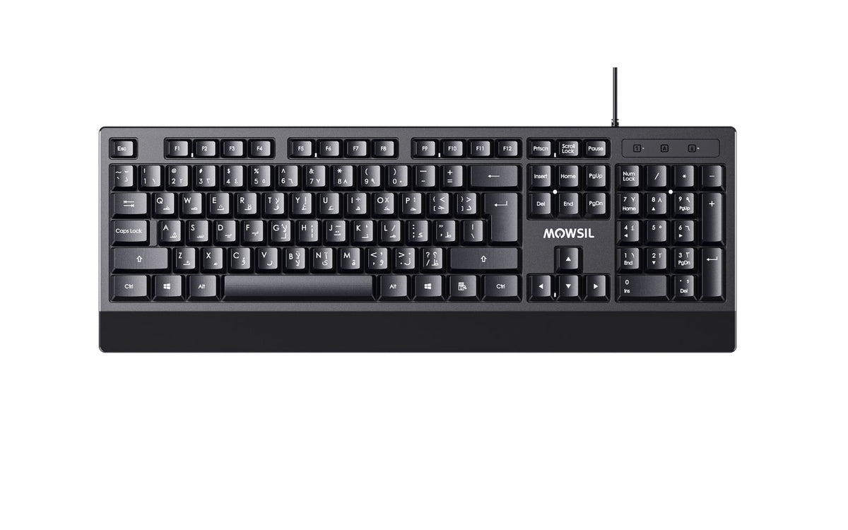 MOWSIL MR140 Wired Keyboard