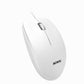 MOWSIL Wired USB Mouse White