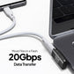USB-C U Adapter (Male to Female) 2 Pack
