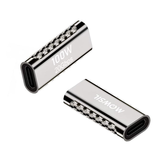 USB-C Female-to-Female 8K Coupler Adapter 2 Pack