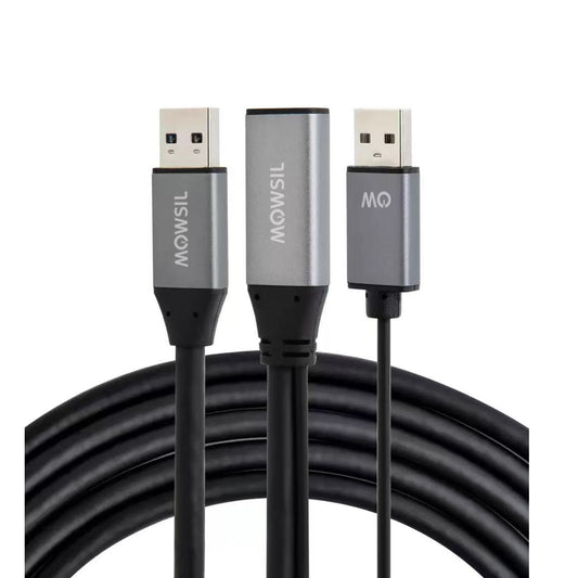 كابل تمديد USB 3.0 من Mowsil يعمل بمنفذ USB