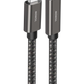 Mowsil USB-C Extension Cable 1.5M, USB 3.2 Gen2 Braided Type-C, 10Gbps Data, 60W PD Fast Charging, 4K@60Hz