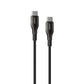 Mowsil USB-C to USB-C PD Fast Charging Cable 100W Type-C Cable, 480Mbps Data Transfer, Zinc Alloy, Nylon Braided for USB-C Phones, Tablets, Laptops