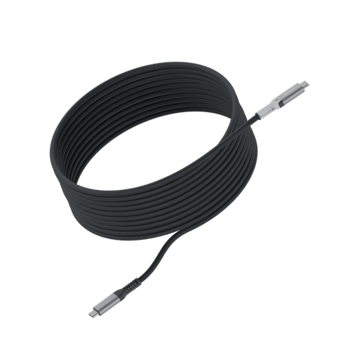كابل فيديو Mowsil USB-C بدقة 4K بطول 5 متر — coiled cable 3D view